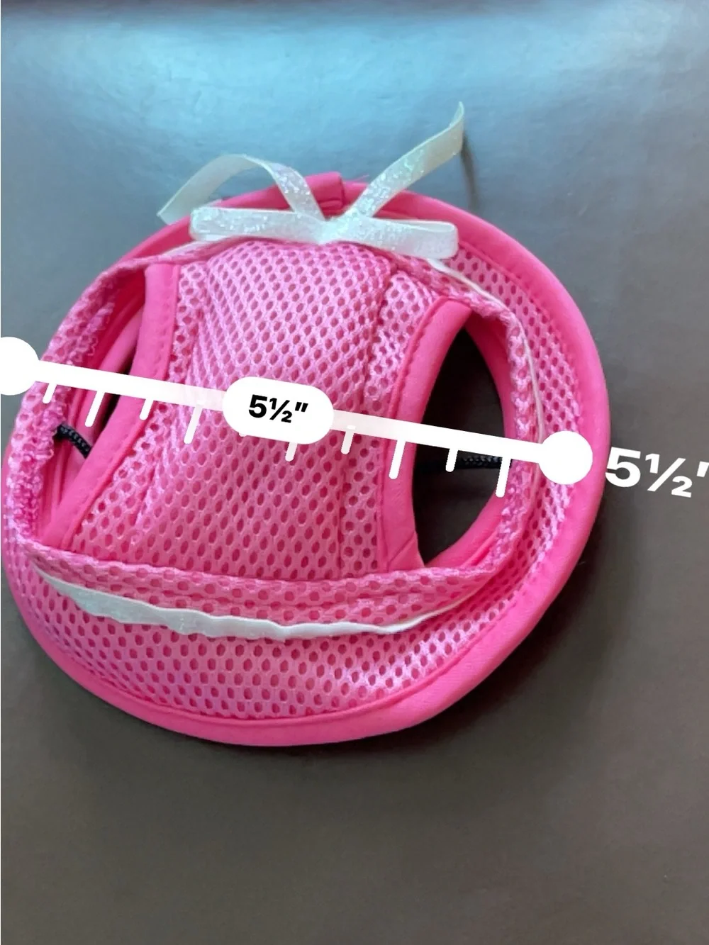 Dog Pink and Blue Adjustable Harness Caps